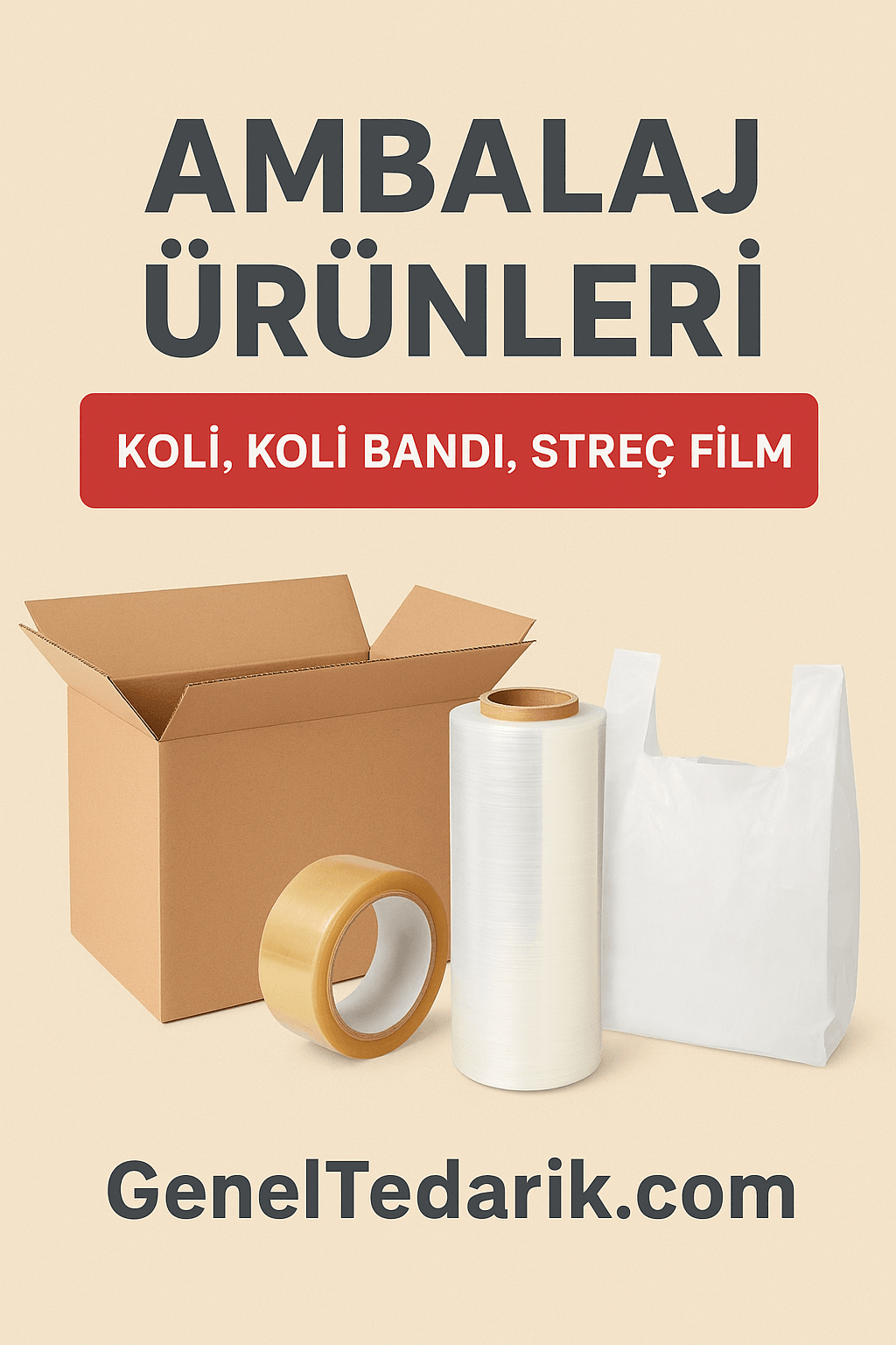 Ambalaj Ürünleri | Koli, Koli Bandı, Streç Film - GenelTedarik