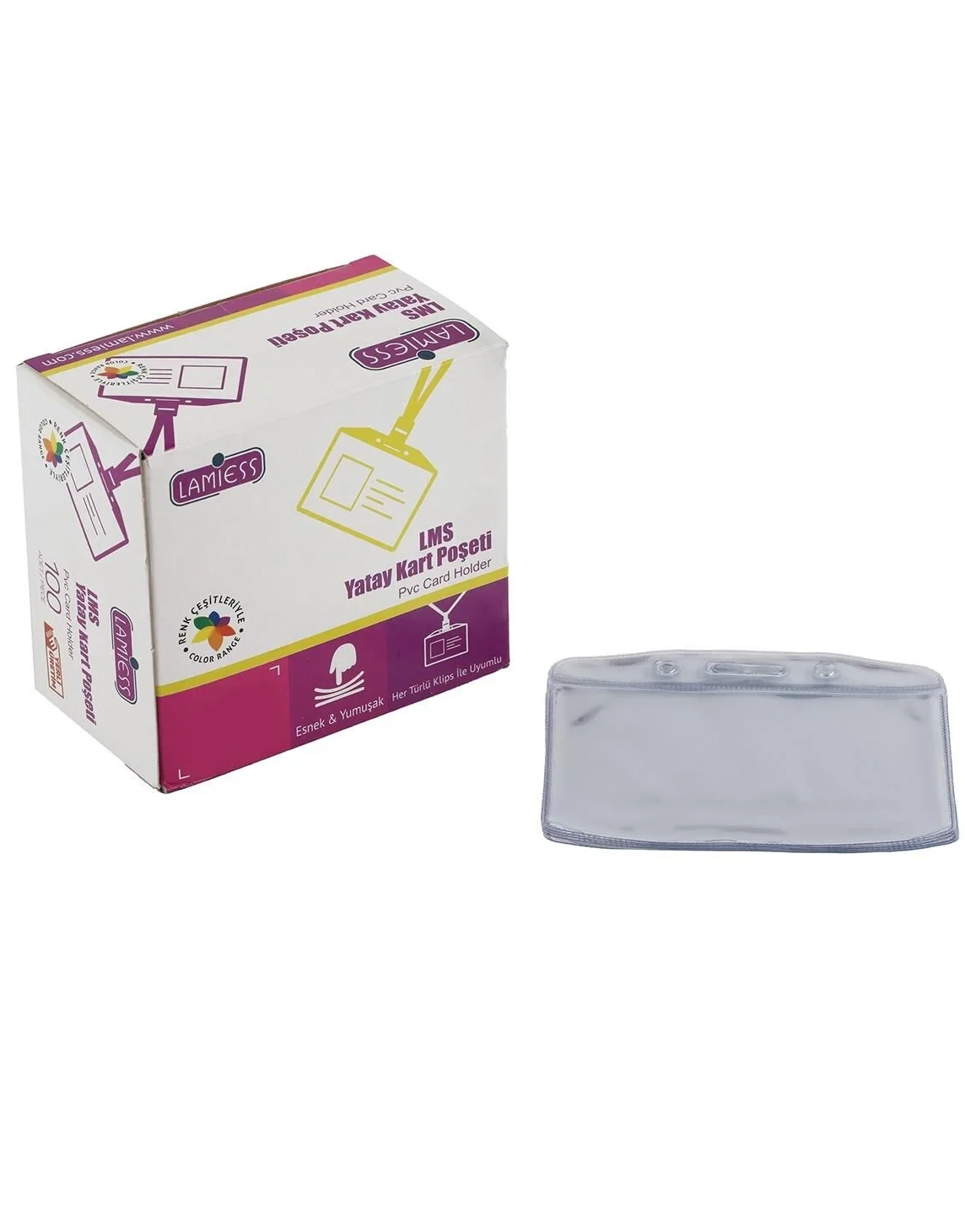 İsimlik PVC Yatay 10 x 8cm