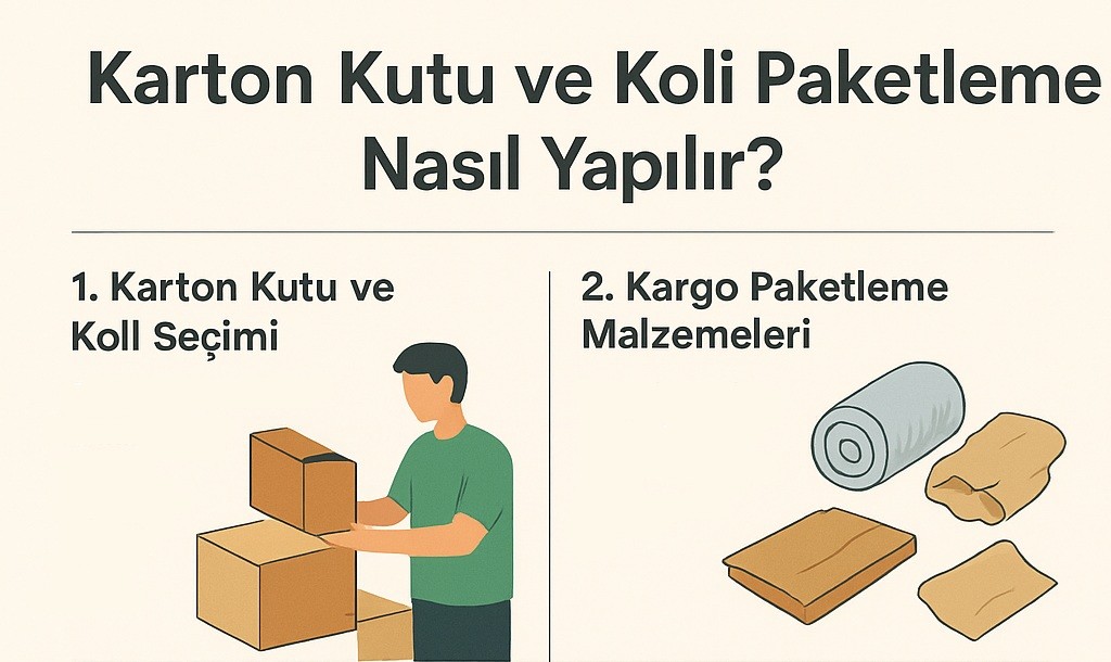 Karton Kutu ve Koli Paketlemesi Nasıl Yapılır?
