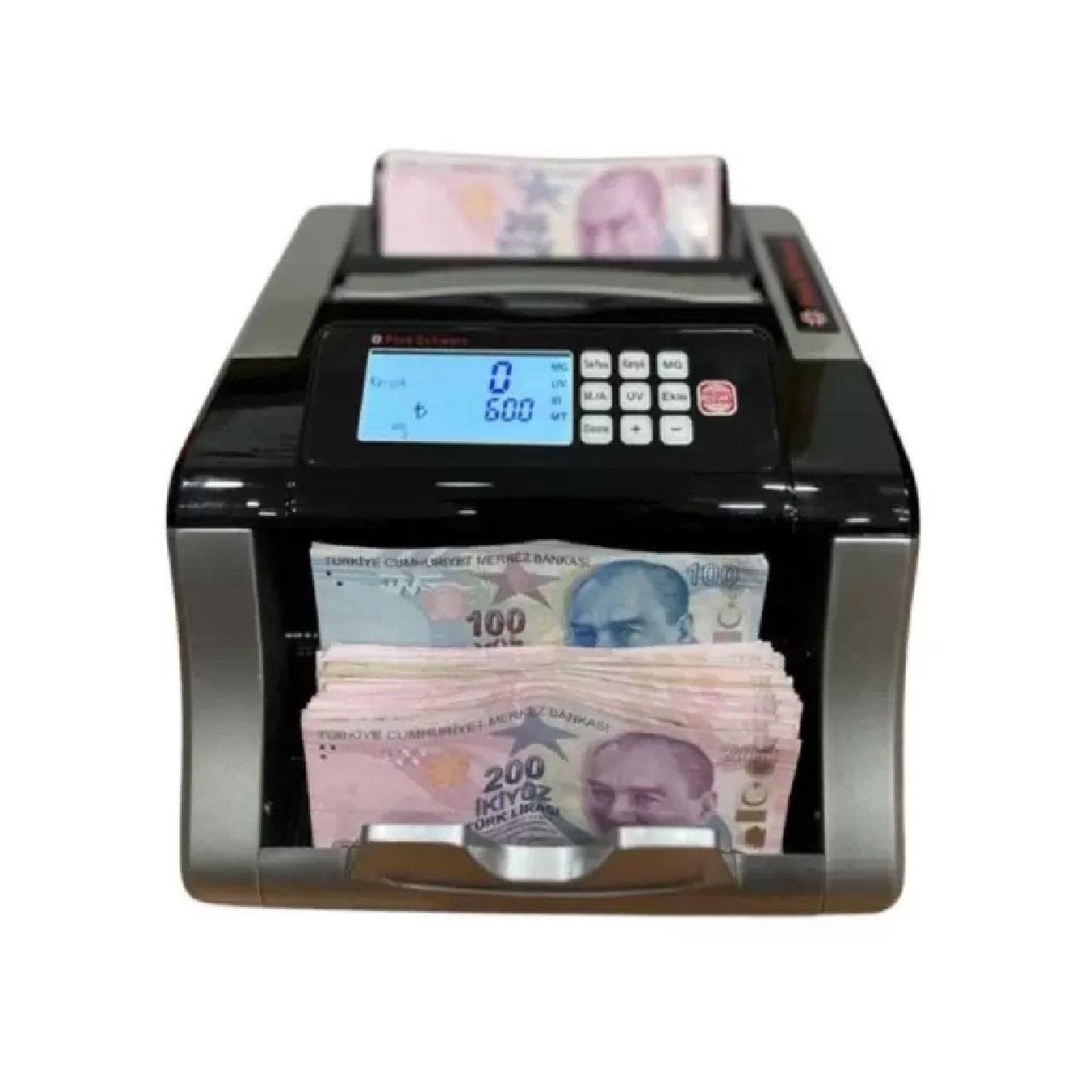 Plus Schwarz Para Sayma Makinesi