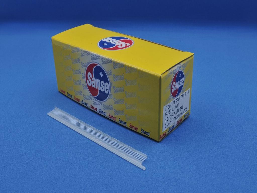 Sanse Mikro Fine Etiketleme Plastiği Şefaf 4.4mm