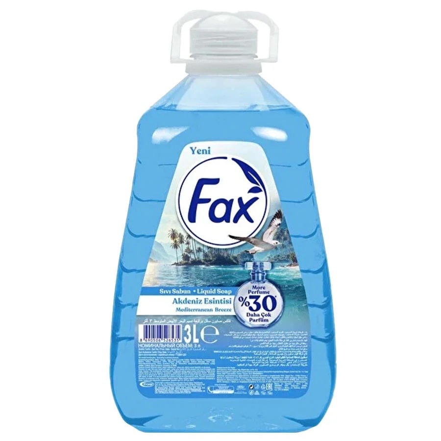 Fax Sıvı Sabun Akdeniz Esintisi 3 litre