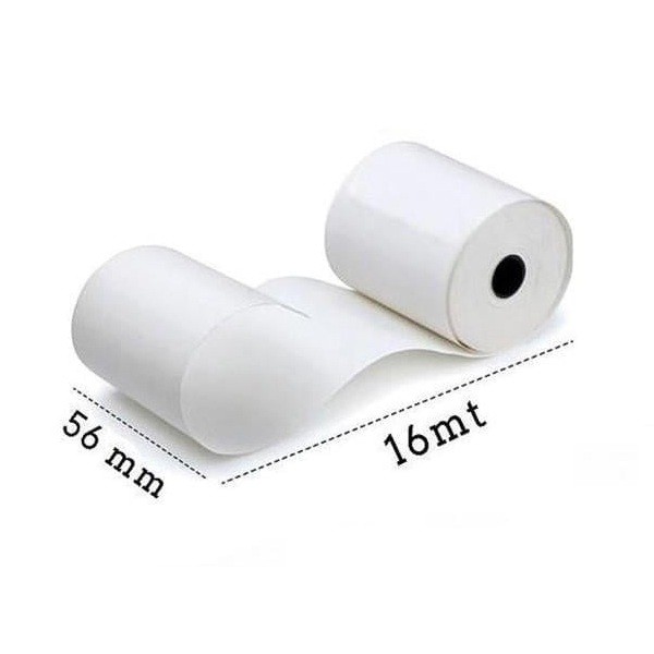 Termal Pos Rulosu 56x16 10 Adet