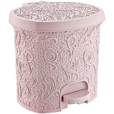 HOBBY LİFE DANTEL PEDALLİ CÖP KOVA 240604
