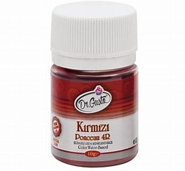 DR. GUSTO KİRMİZİ GİDA BOYASİ 250203