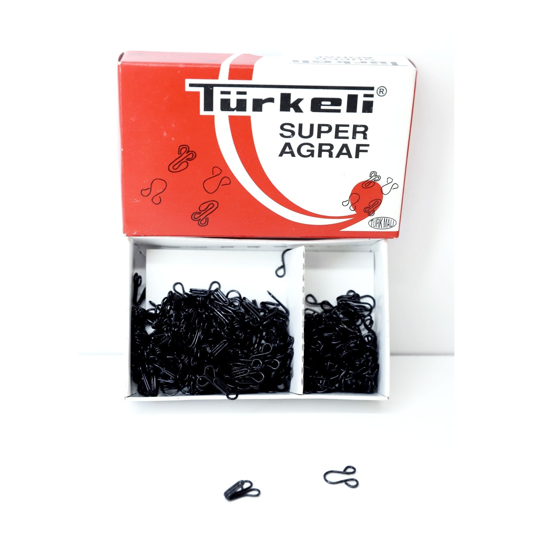 Türkeli Agraf Kopça Siyah