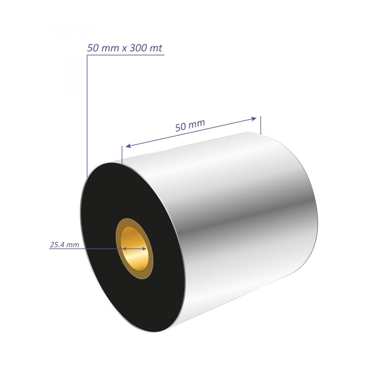 Ribon Resin 50mmx300mt