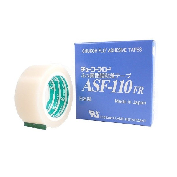 ASF-110 FR Yapışkanlı Teflon Bant 0.23X19X5 10 Metre