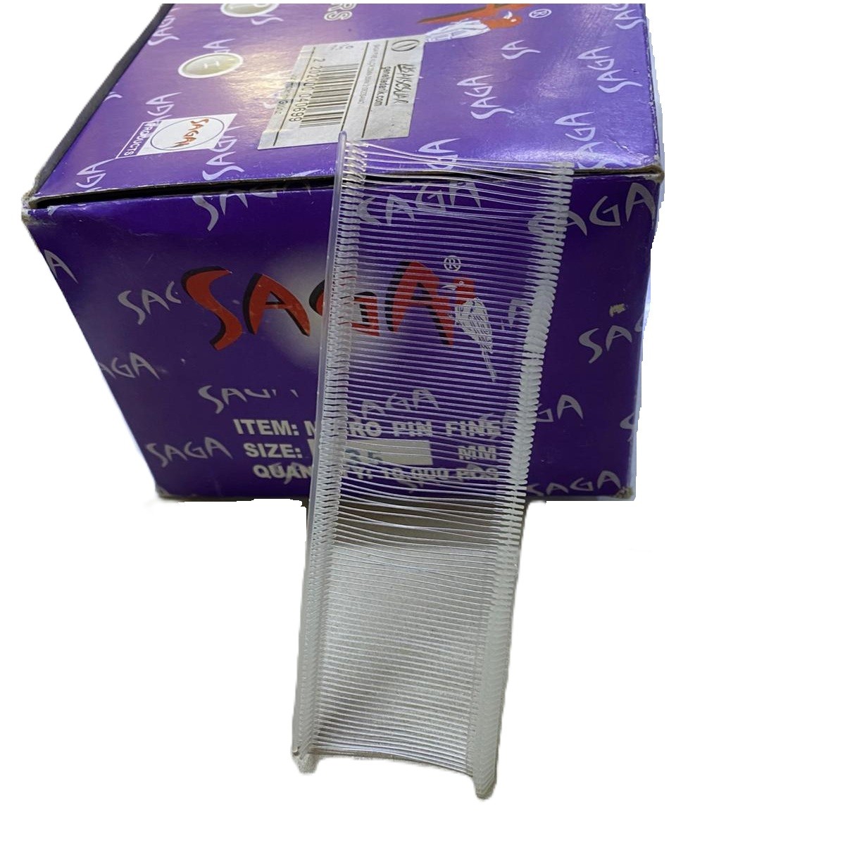Saga Standart Etiketleme Plastiği Şeffaf 35mm