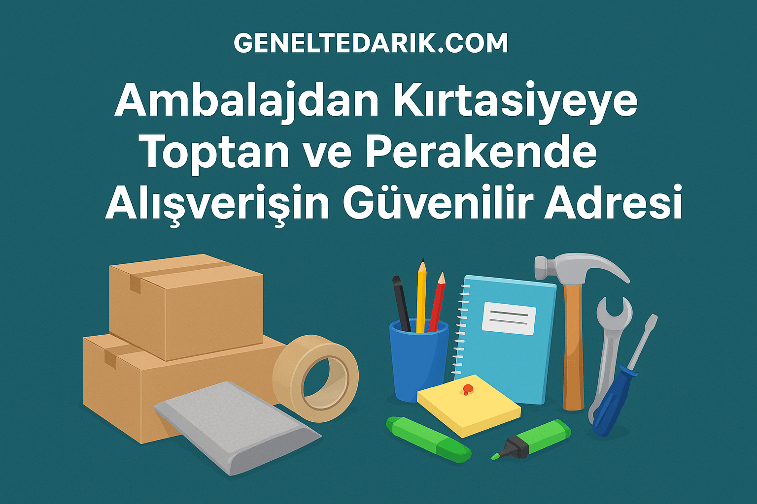 GenelTedarik.com | Ambalaj, Kırtasiye ve Toptan Tedarik Ürünleri
