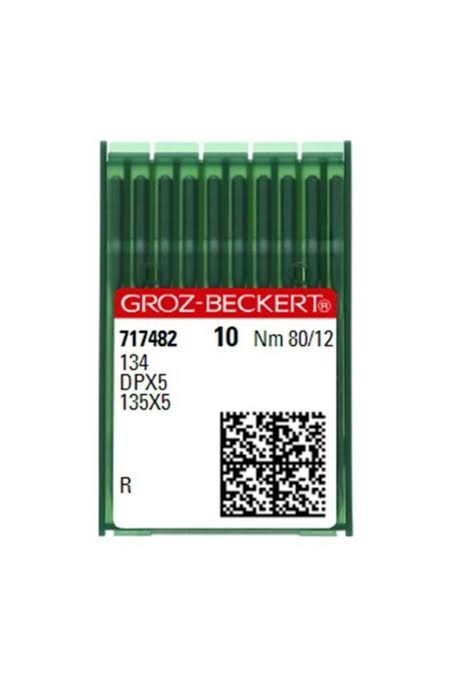 Groz Beckert Düz Makine İğnesi Kalın Dip DPx5 12/80 - 10 Adet