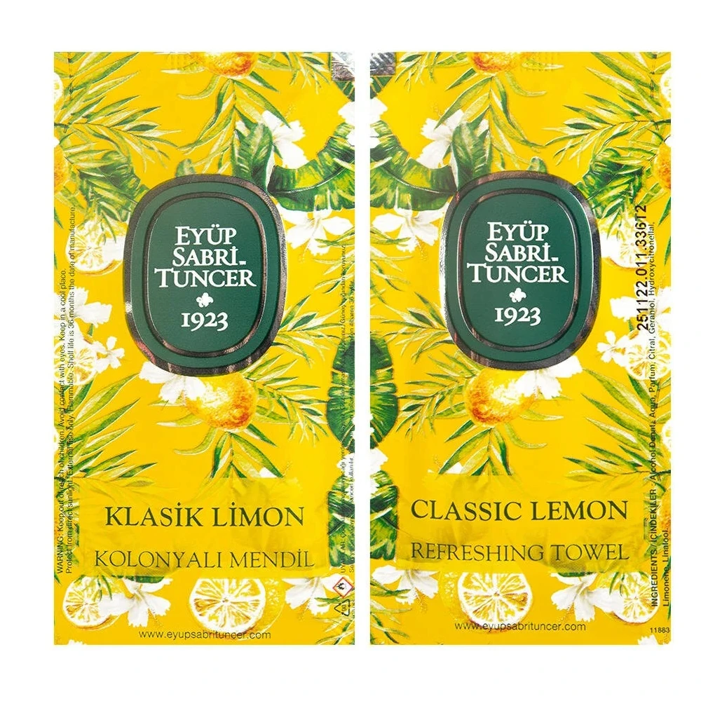 Eyüp Sabri Tuncer Kolonyalı Islak Mendil Limon 150'li