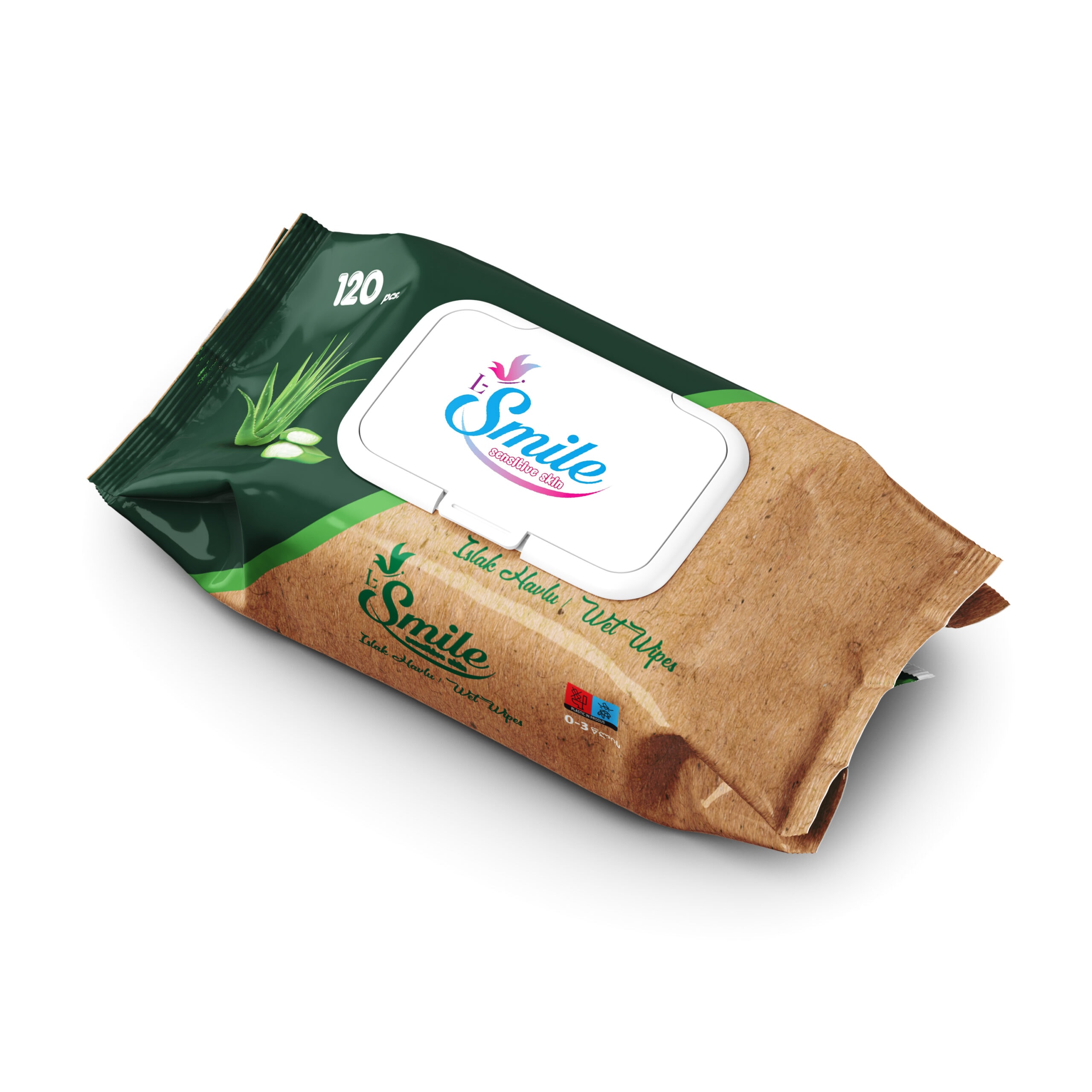 Smile Islak Mendil Aloevera 120 li