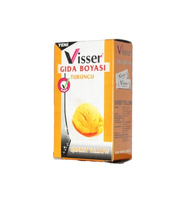 VİSSER GİDA BOYASİ TURUNCU 250203