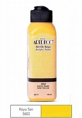 ARTDECO KOYU SARİ AKRİLİK BOYA 140ML 250315