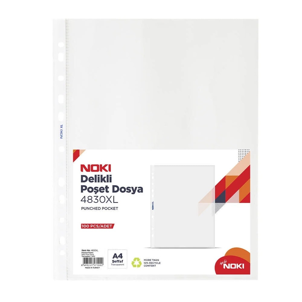Noki Poşet Dosya 100'lü Paket