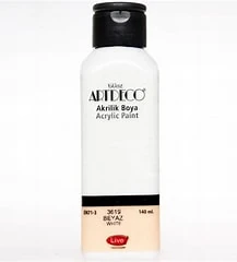 ARTDECO BEYAZ AKRİLİK BOYA 140ML 250420