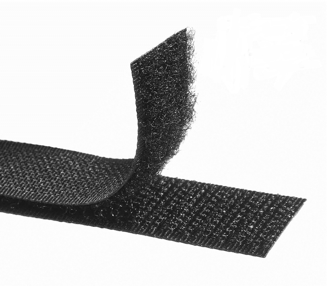 Dostband 2cm Çift Taraflı Cırt Bant – Siyah (25mt)