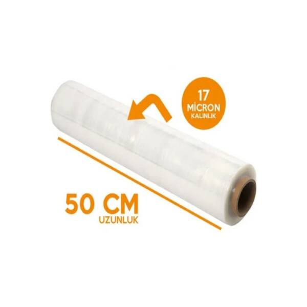 Palet Streci, Şeffaf, 50cm, 17mic, 1700gr