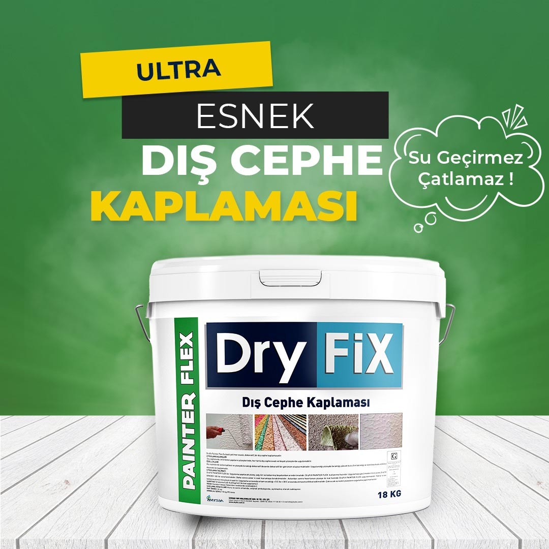 Ultra Esnek Dış Cephe Kaplaması 18 kg | PAINTER FLEX