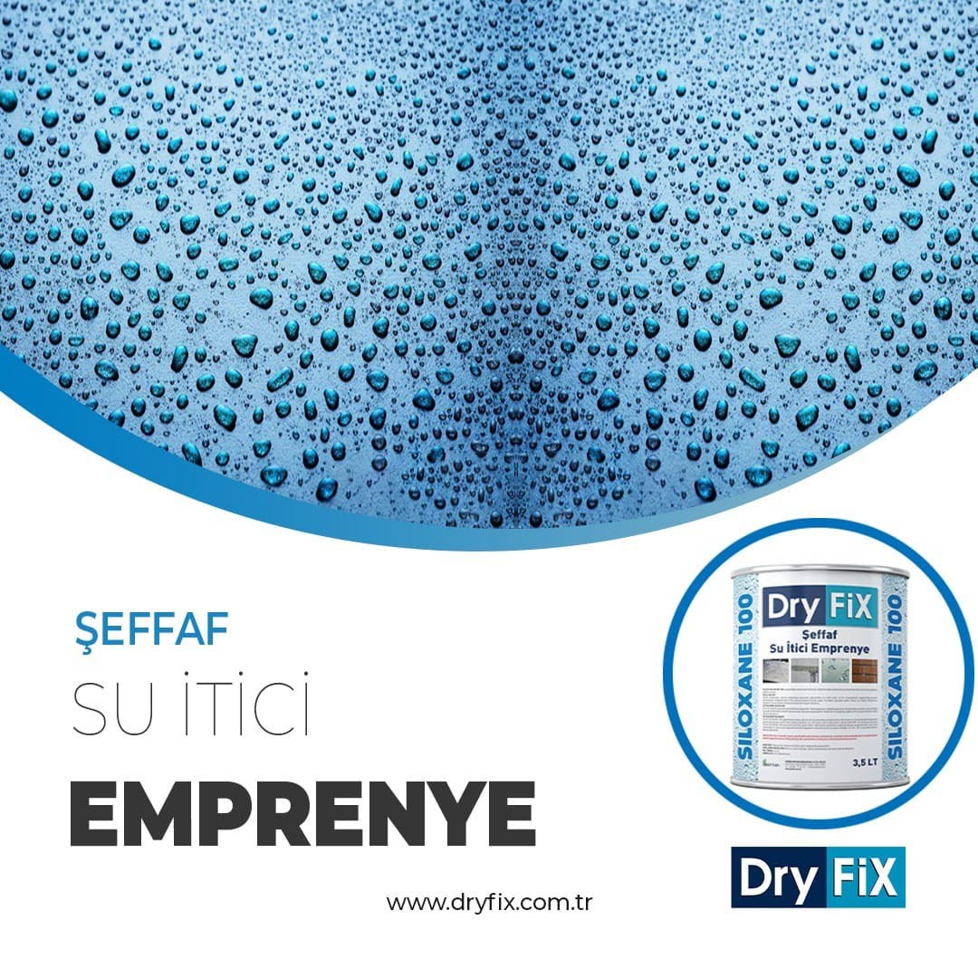 Şeffaf Su İtici Emprenye 3,5 lt | SILOXANE 100