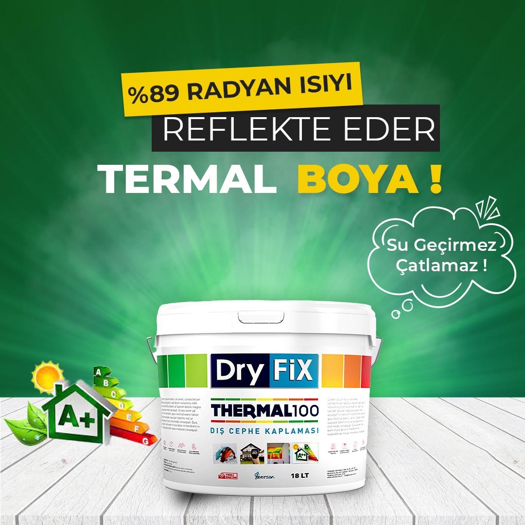 Isı Yalıtım Kaplaması 18 lt | THERMAL 100