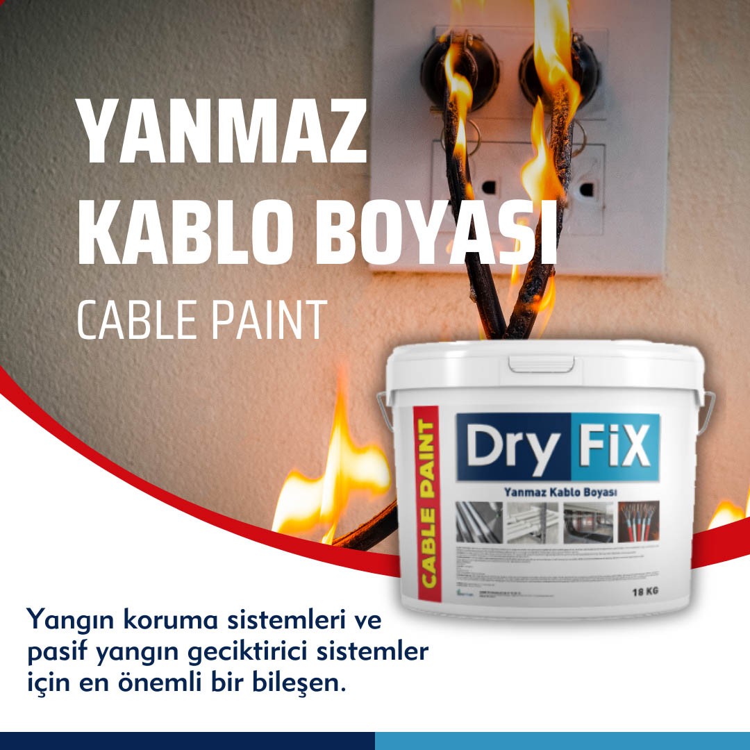 Yanmaz Kablo Boyası 18 kg | CABLE PAINT