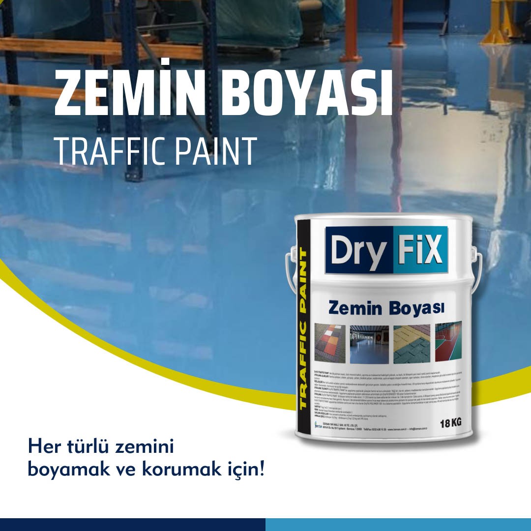 Zemin Boyası 18 kg | TRAFFIC PAINT