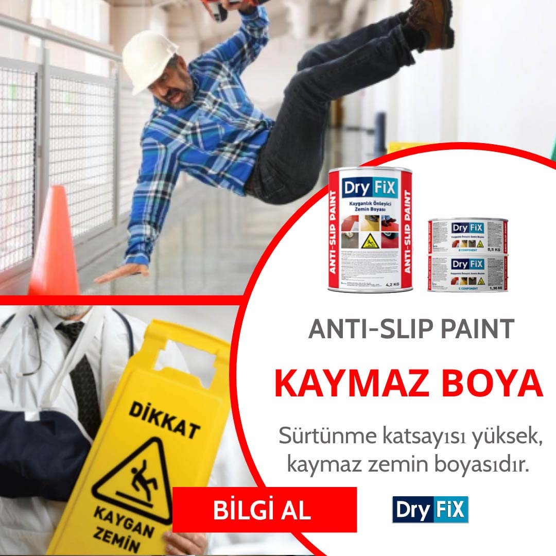 Kaymaz Boya 6 kg/set | ANTI SLIP PAINT