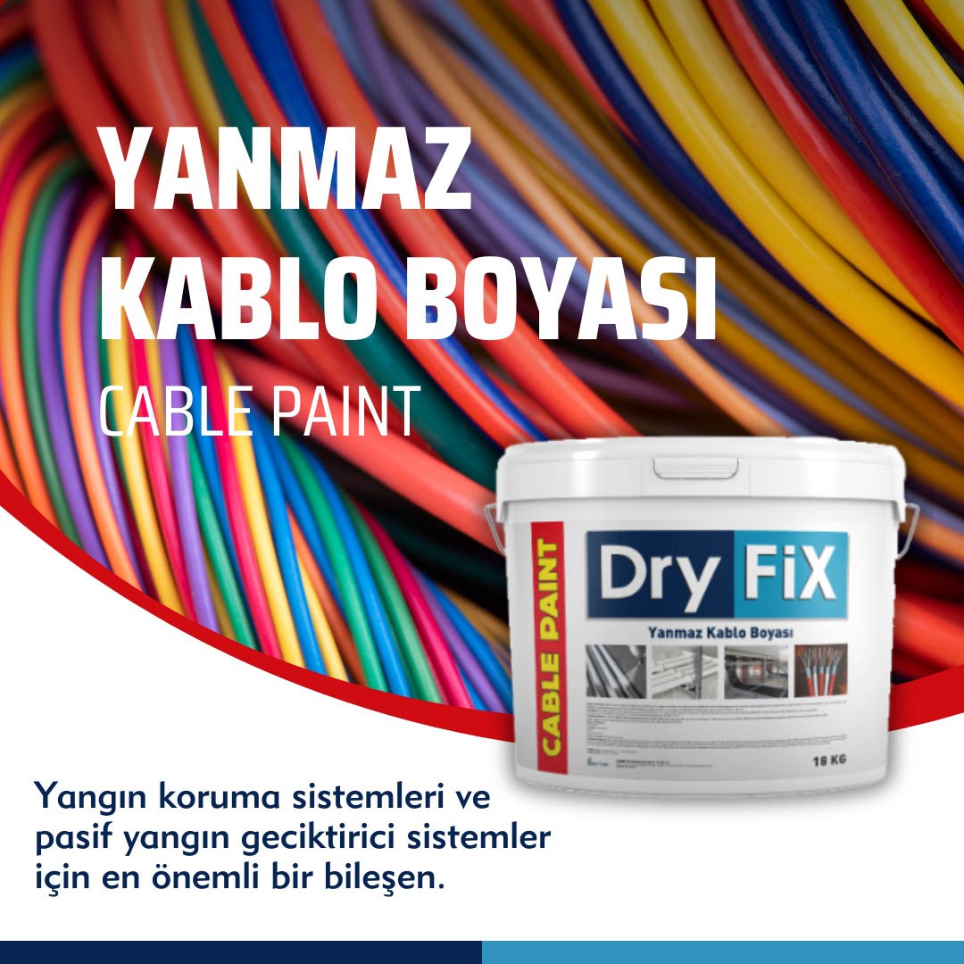 Yanmaz Kablo Boyası 18 kg | CABLE PAINT