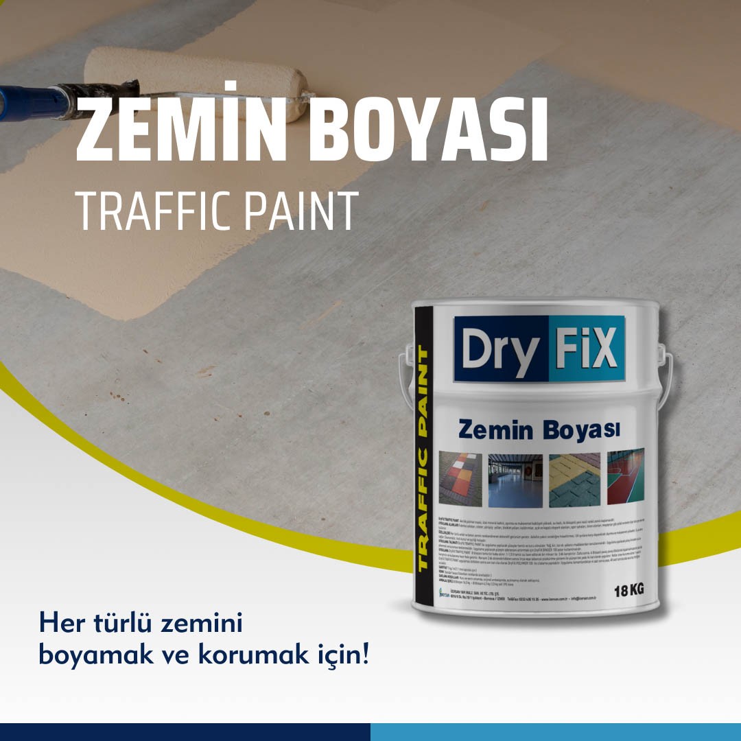 Zemin Boyası 5 kg | TRAFFIC PAINT