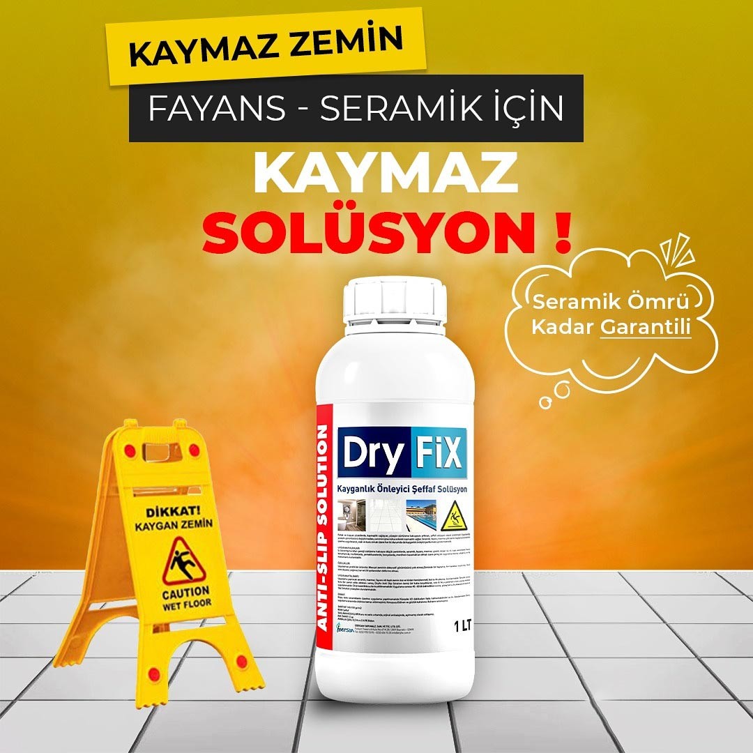 Kayganlık Önleyici Şeffaf Solüsyon 5 lt | ANTI SLIP SOLUTION