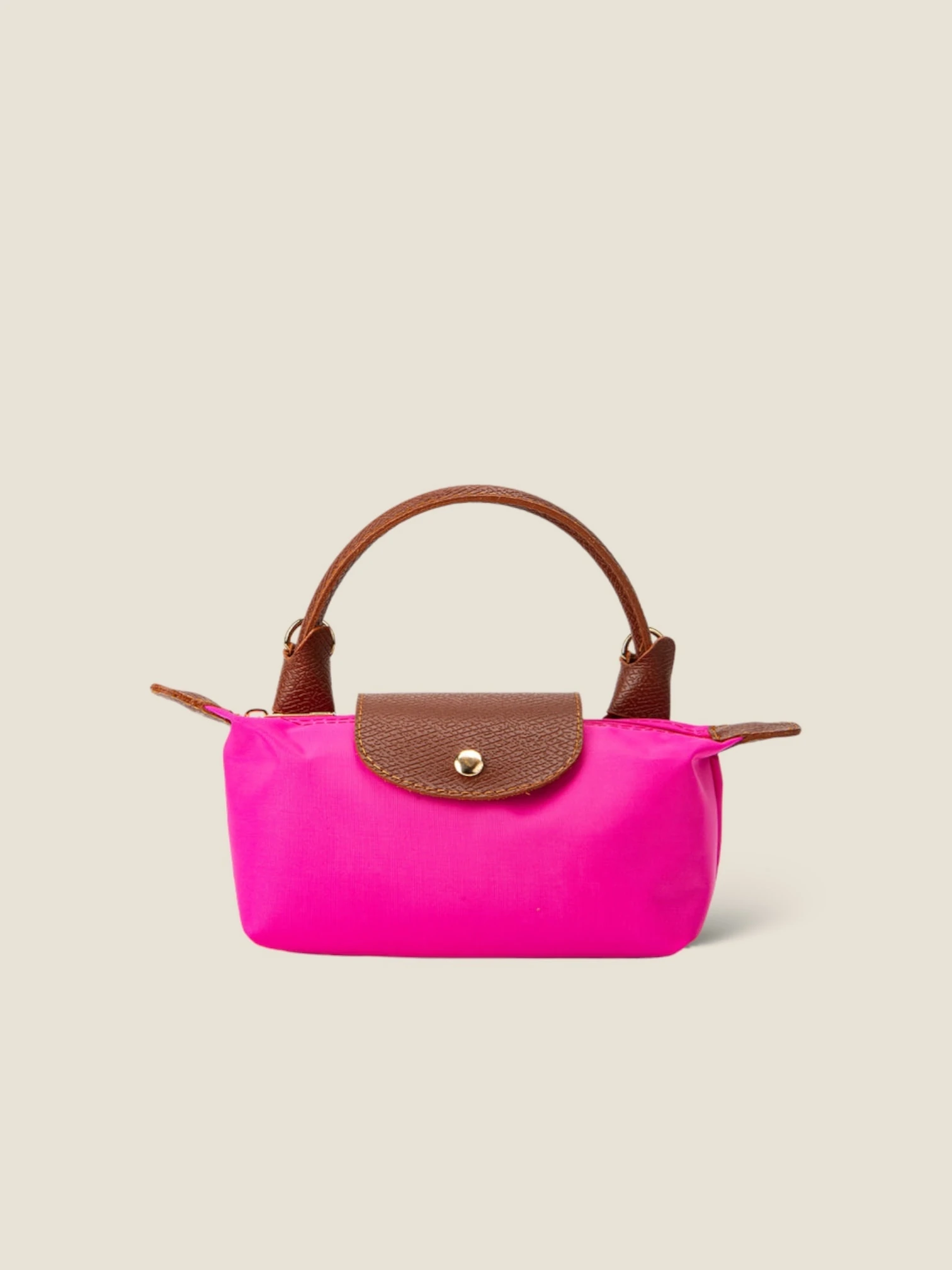 Bugi Çapraz Askılı Kadın Çantası - Fuşya
