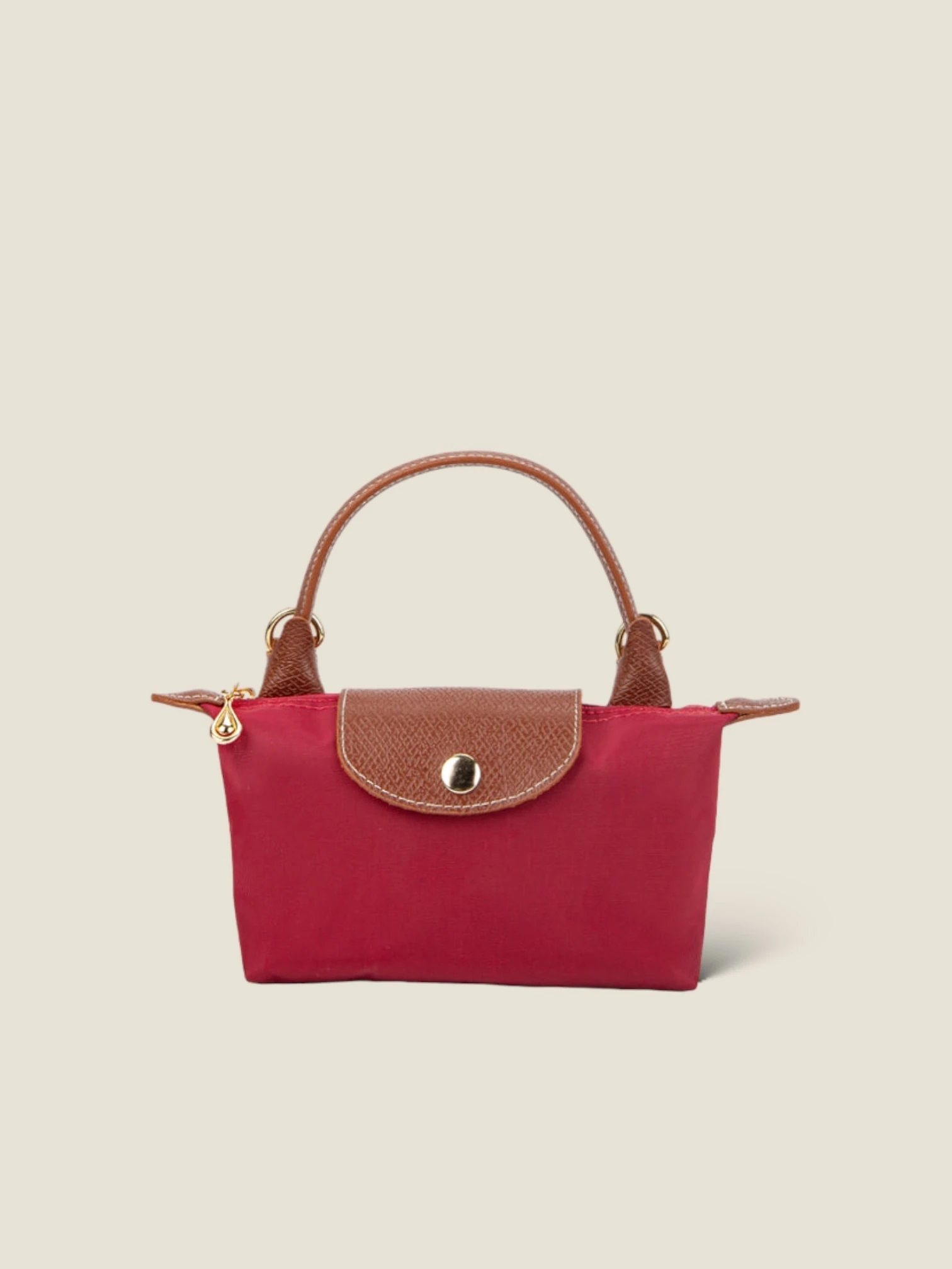 Bugi Çapraz Askılı Kadın Çantası - Bordo