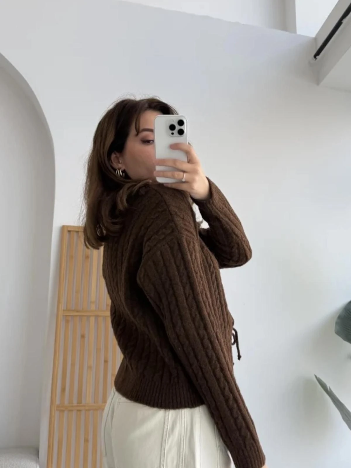 Bağcıklı Crop Hırka Zuzu