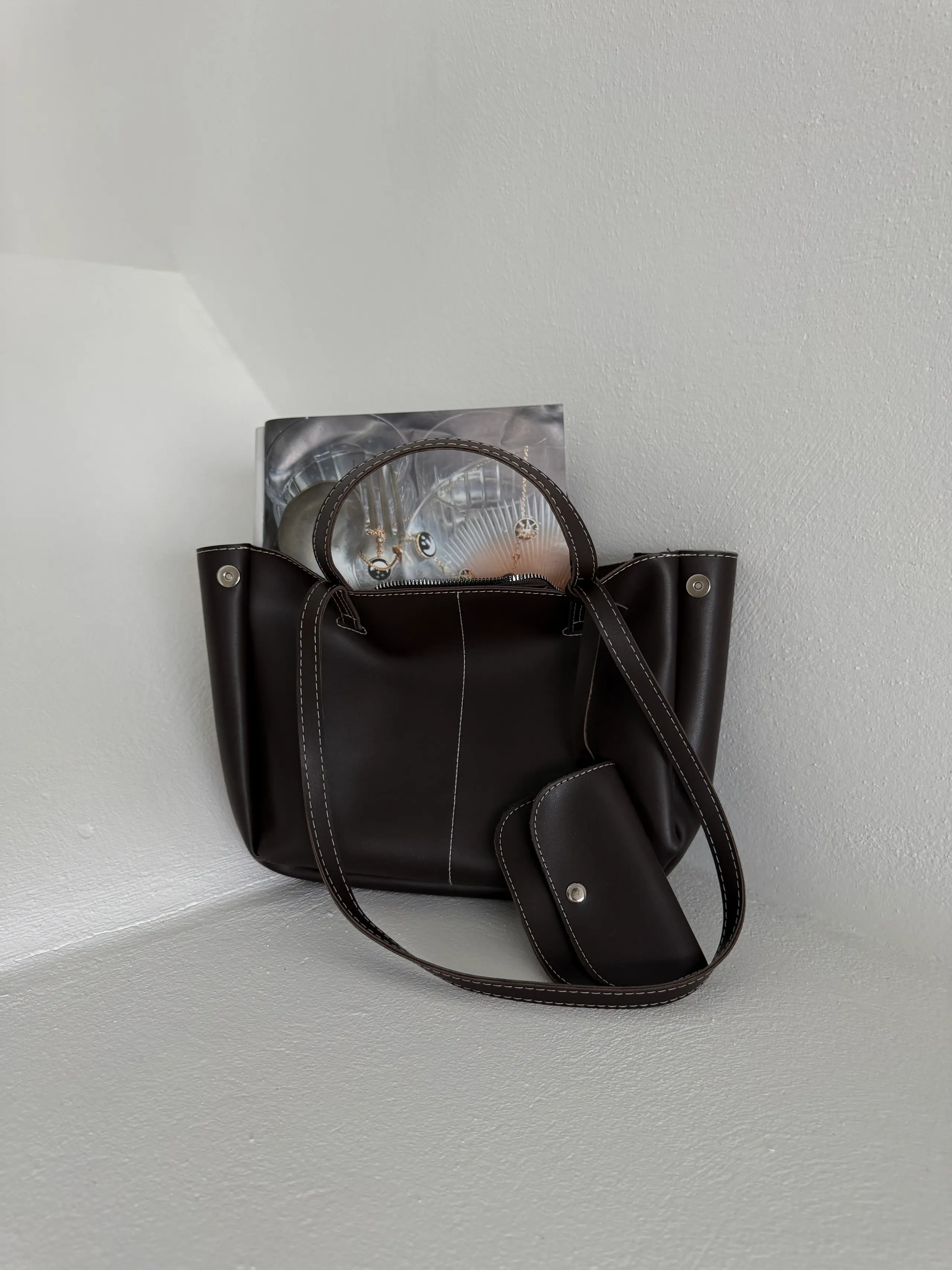 Poppin Kadın Çantası - Acı Kahve