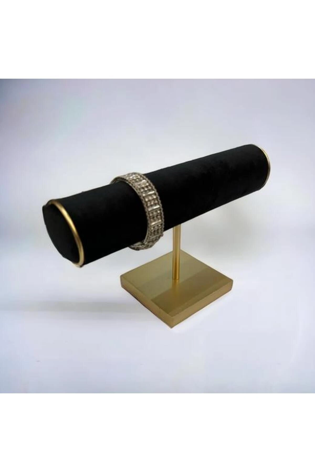 Takı Standı Tekli Silindir Siyah