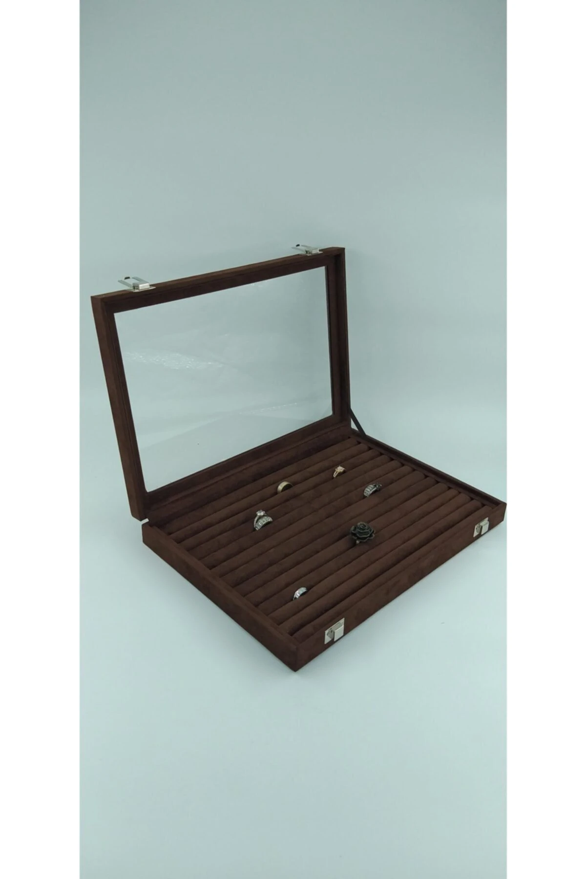 Yüzük Kutusu Sosis Model Alcantara Kahve