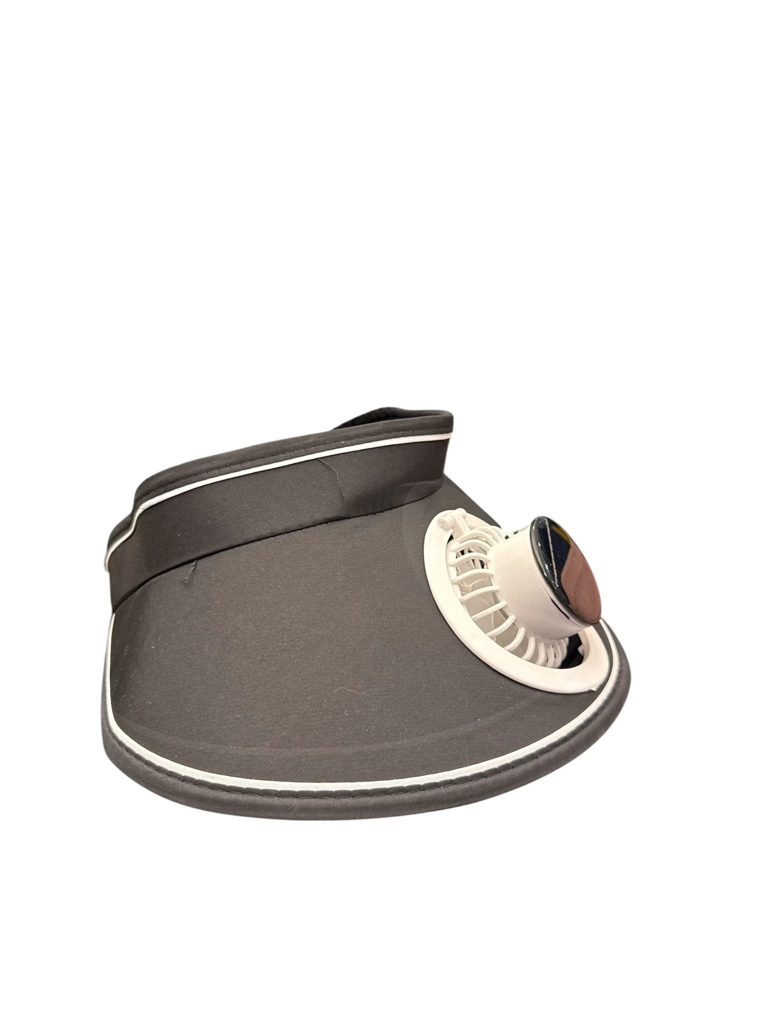 Güneş Enerjili Fanlı Şapka – Bayan Model- Ayarlanabilir, Serinletici Pervaneli Şapka, Siyah