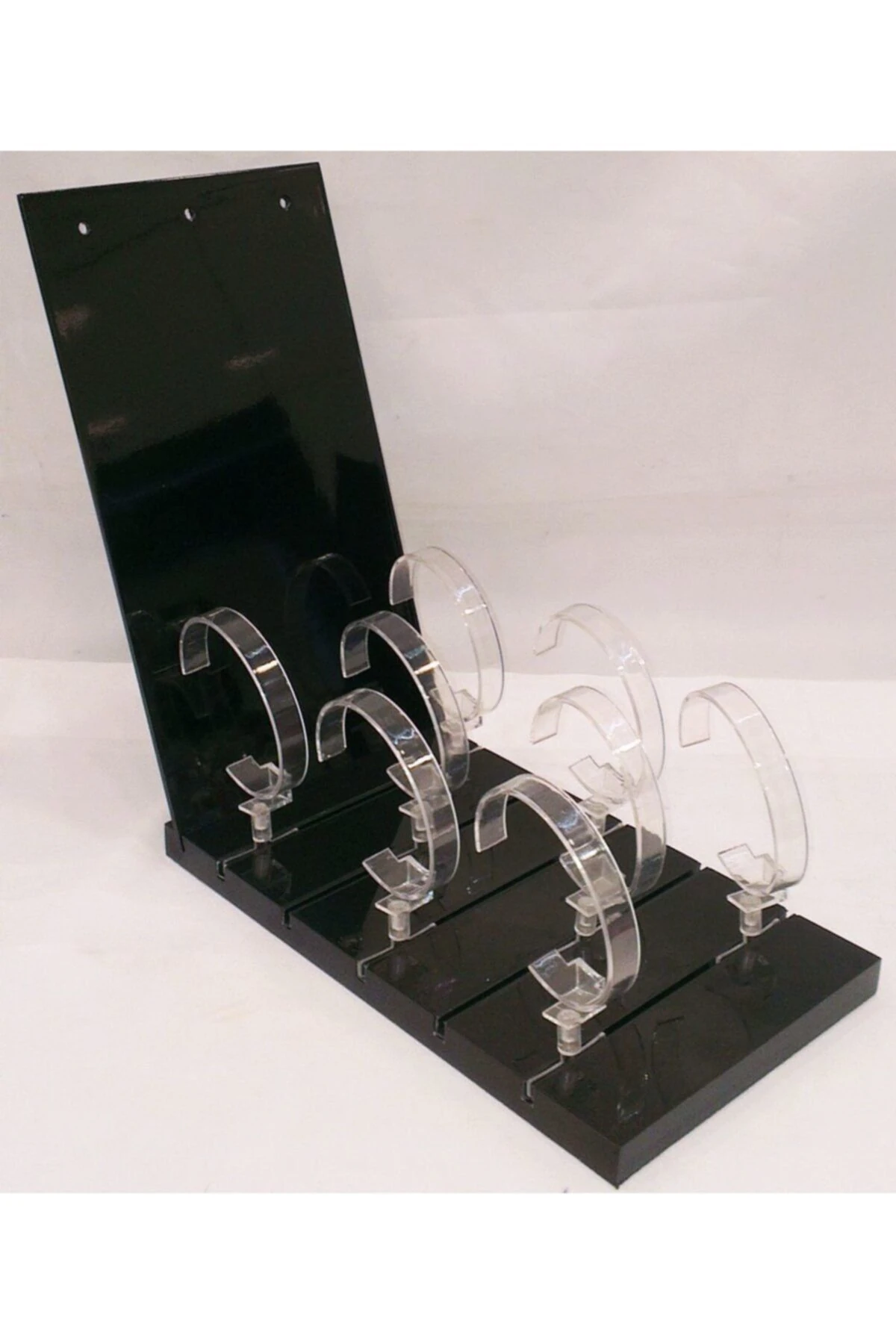 Ahşap Saat Display Küçük Boy Siyah