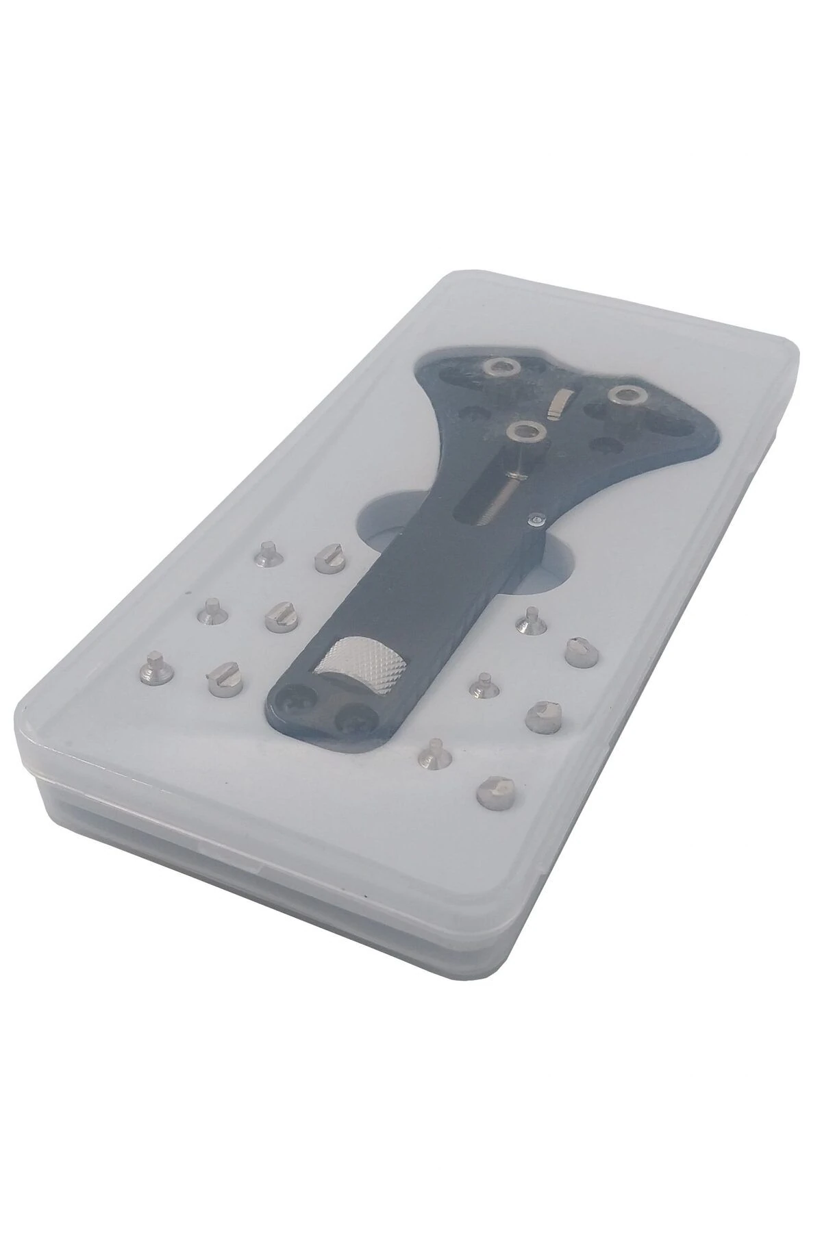 Saat Kapak Açma Seti New Steel Siyah