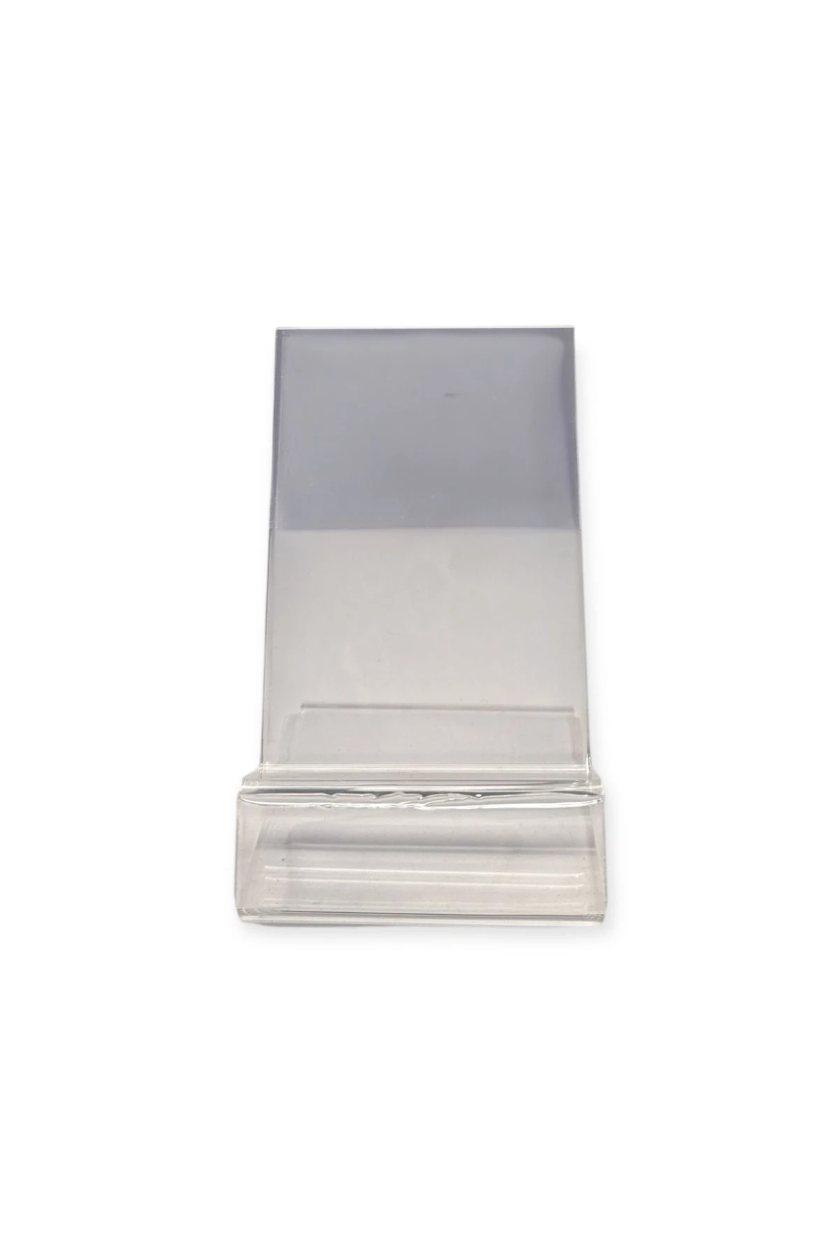 Şeffaf Pleksi Telefon Standı | 6x7 cm (10 Adet)