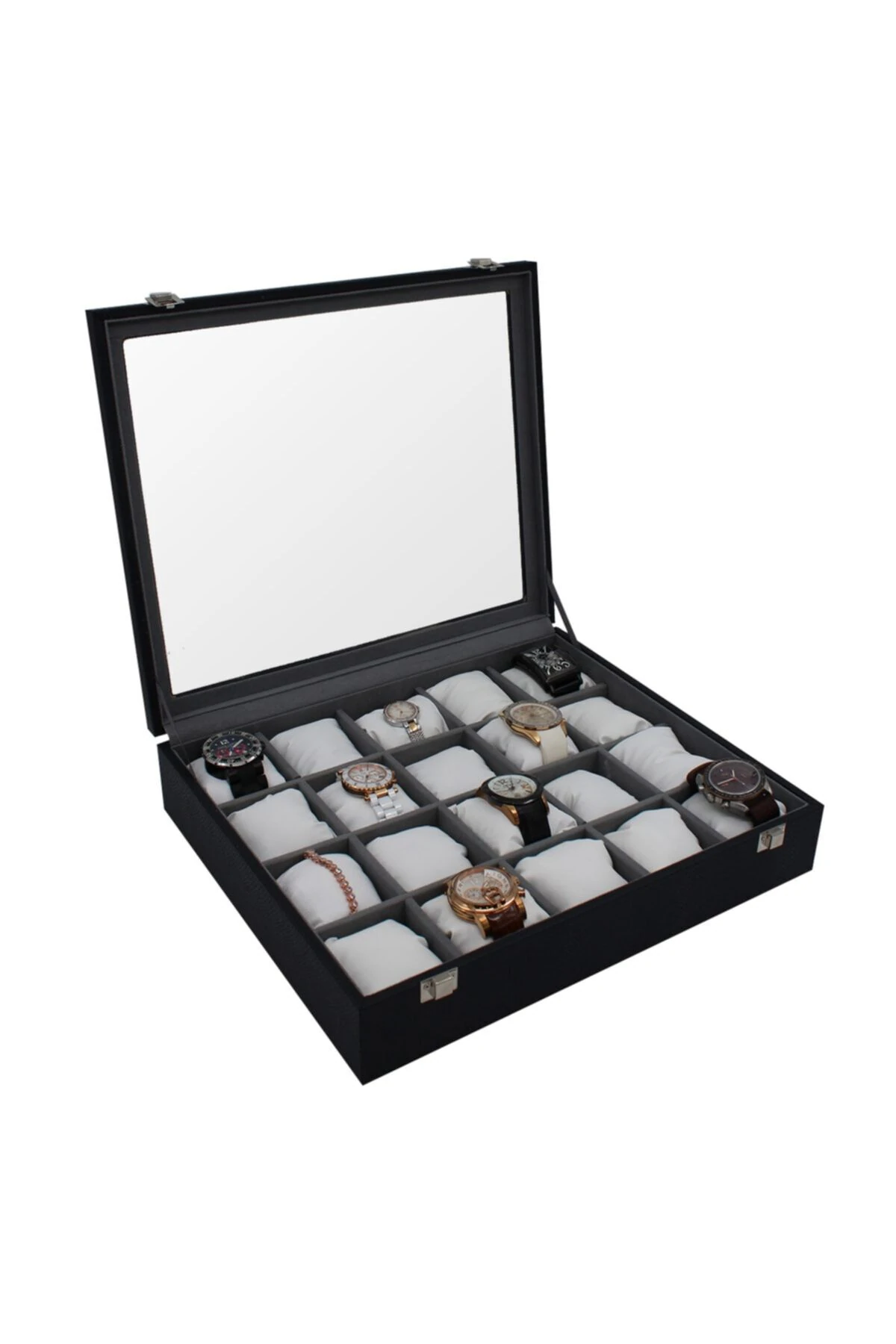 Saat Kutusu 20'li Navy Blue Içi Gri