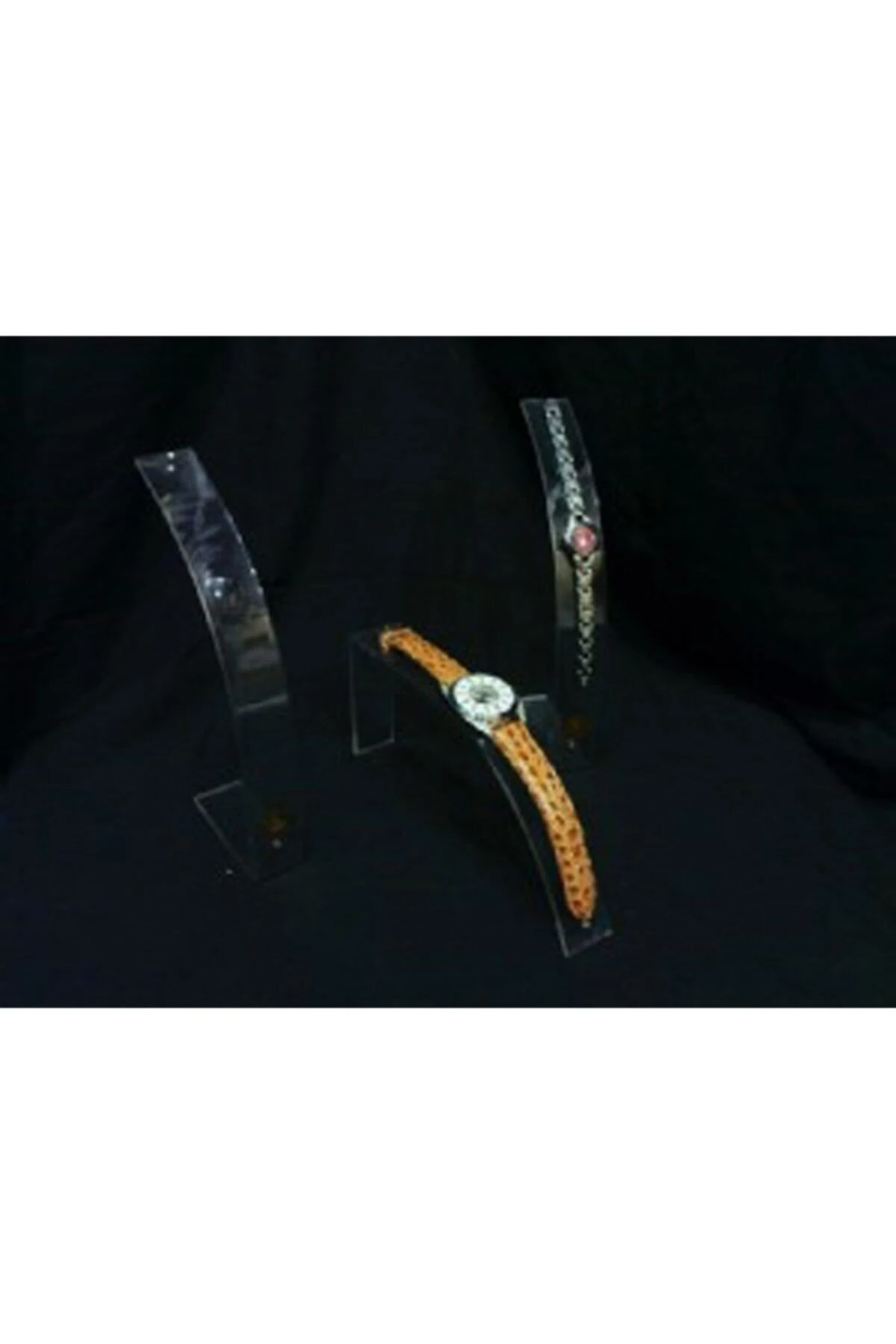 Saat Standı 1 Pimli Oval Ince Şeffaf (10 ADET)