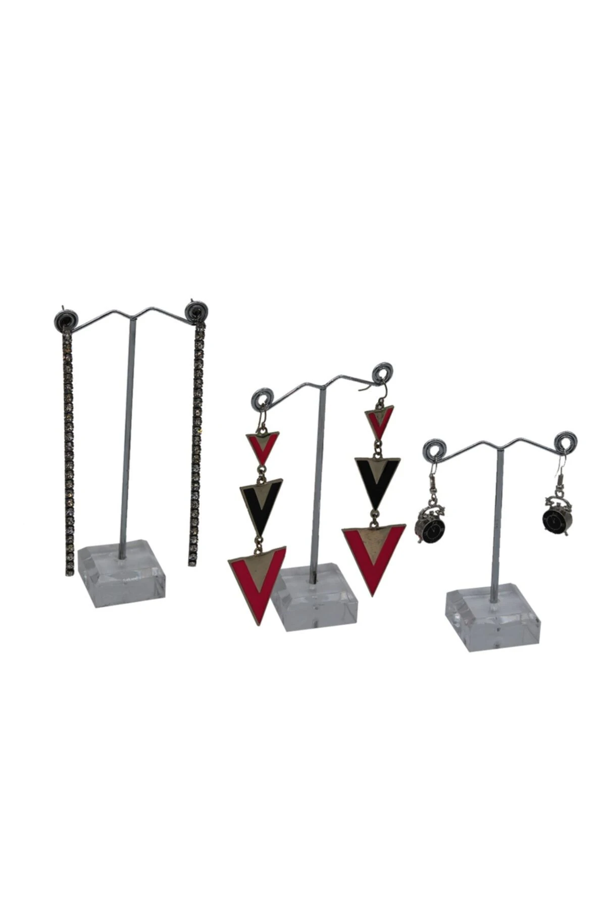 Küpe Standı Metal Mini 3'Lü Set