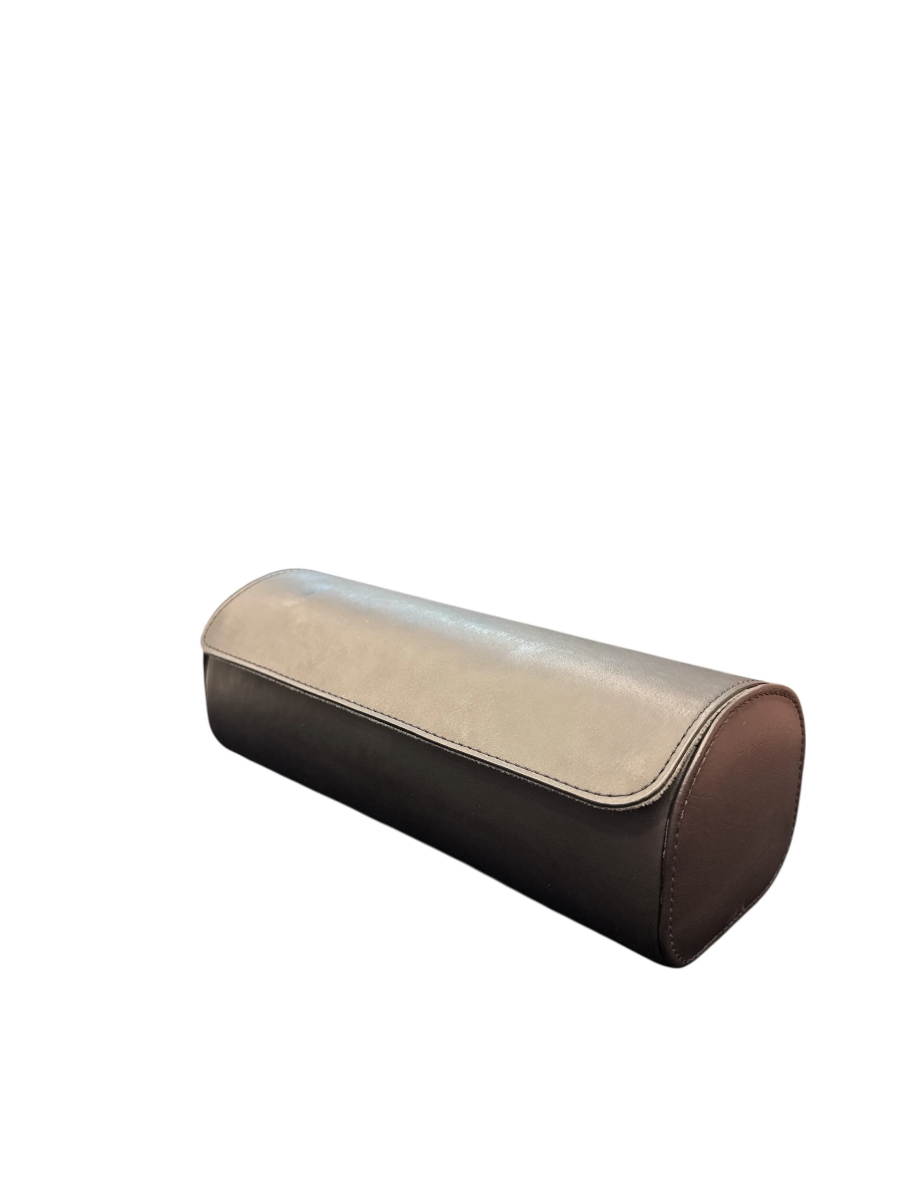 3’lü Çıtçıtlı Saat ve Takı Kutusu – Pull Up Suni Deri, El Yapımı Özel Yastıklı Tasarım Siyah