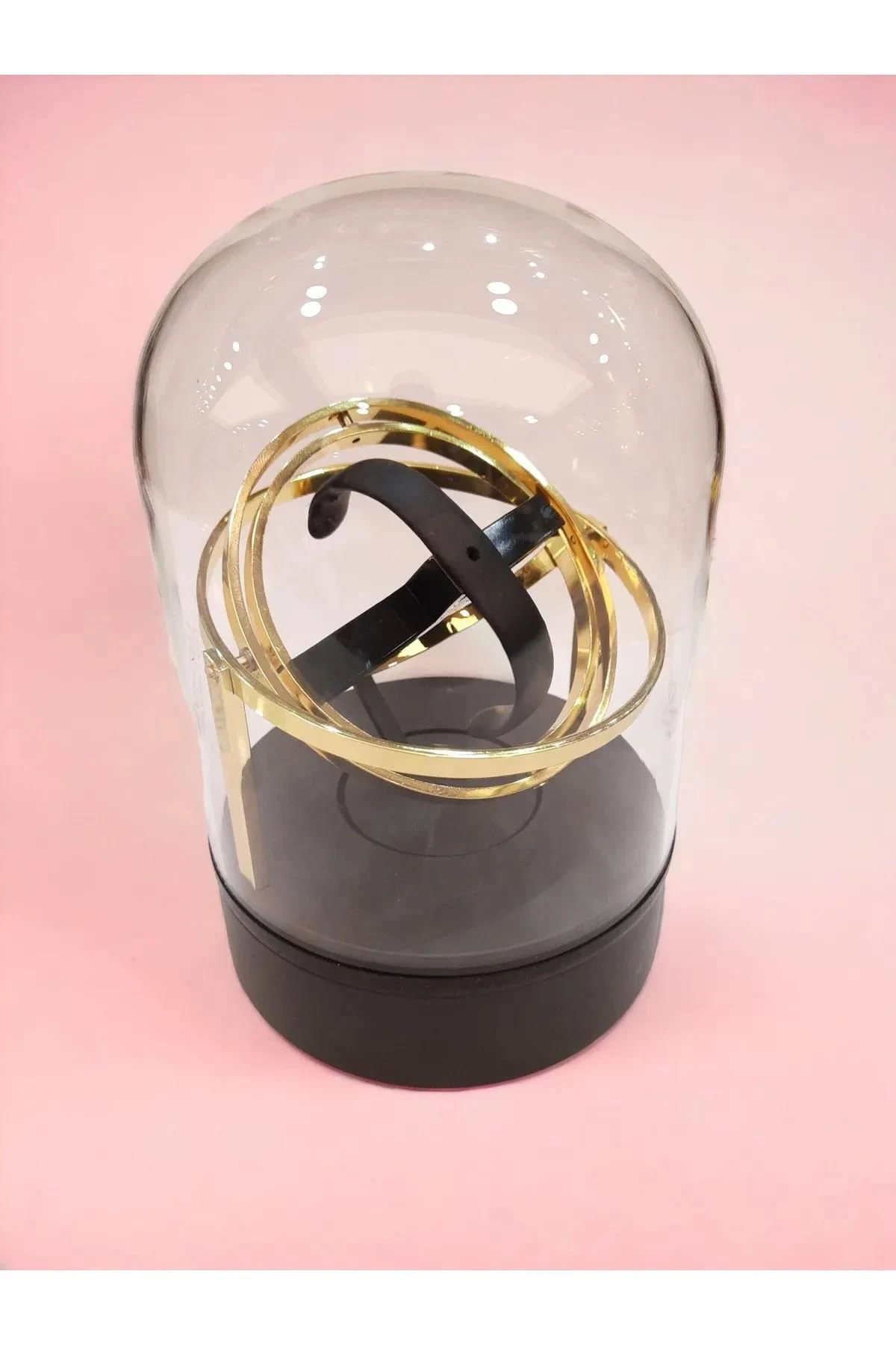 Otomatik Saat Kurma Aleti Elegan, Watch Winder Ranger Model Gold Tekli