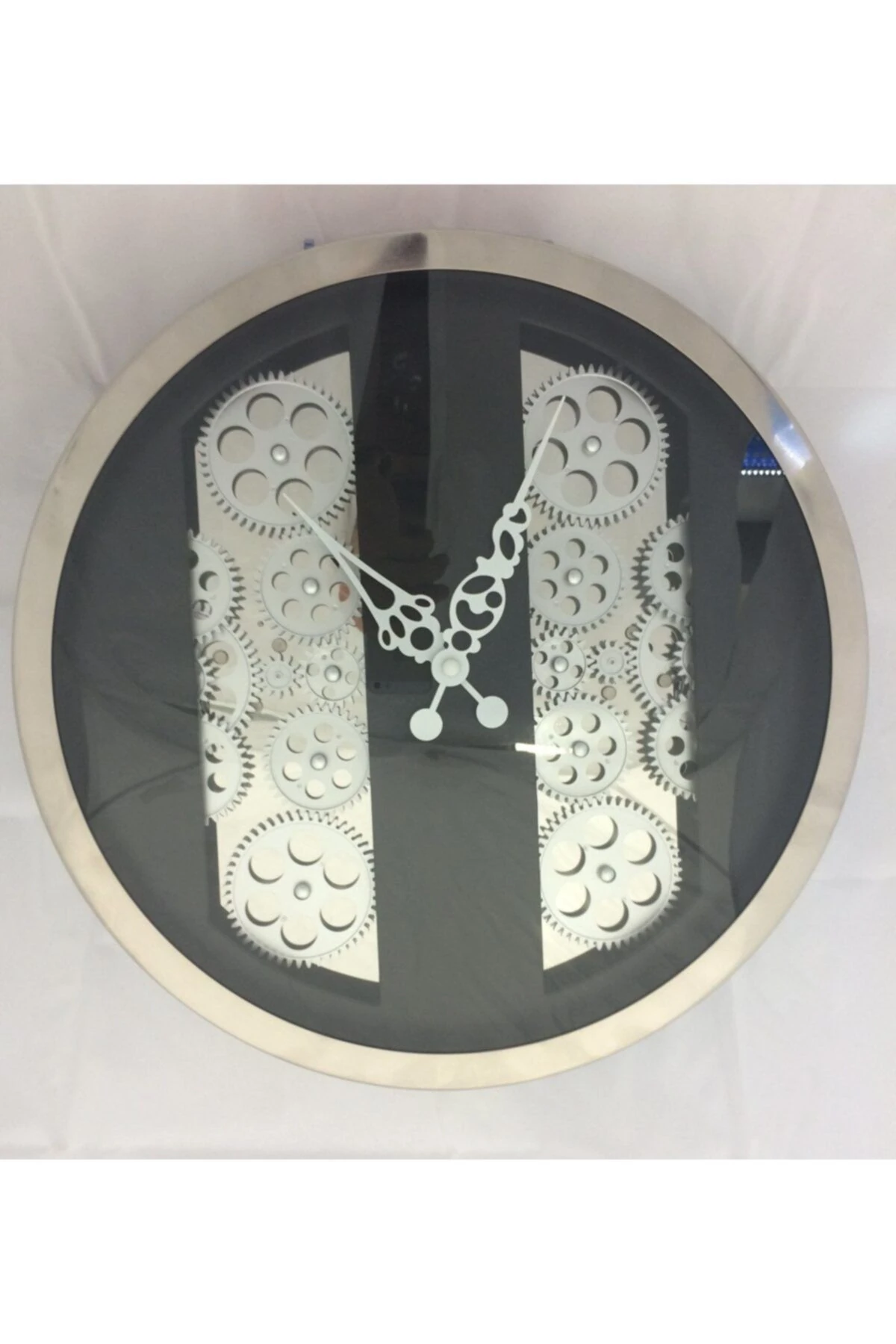Çarklı Duvar Saati Hy-g057-b-bk
