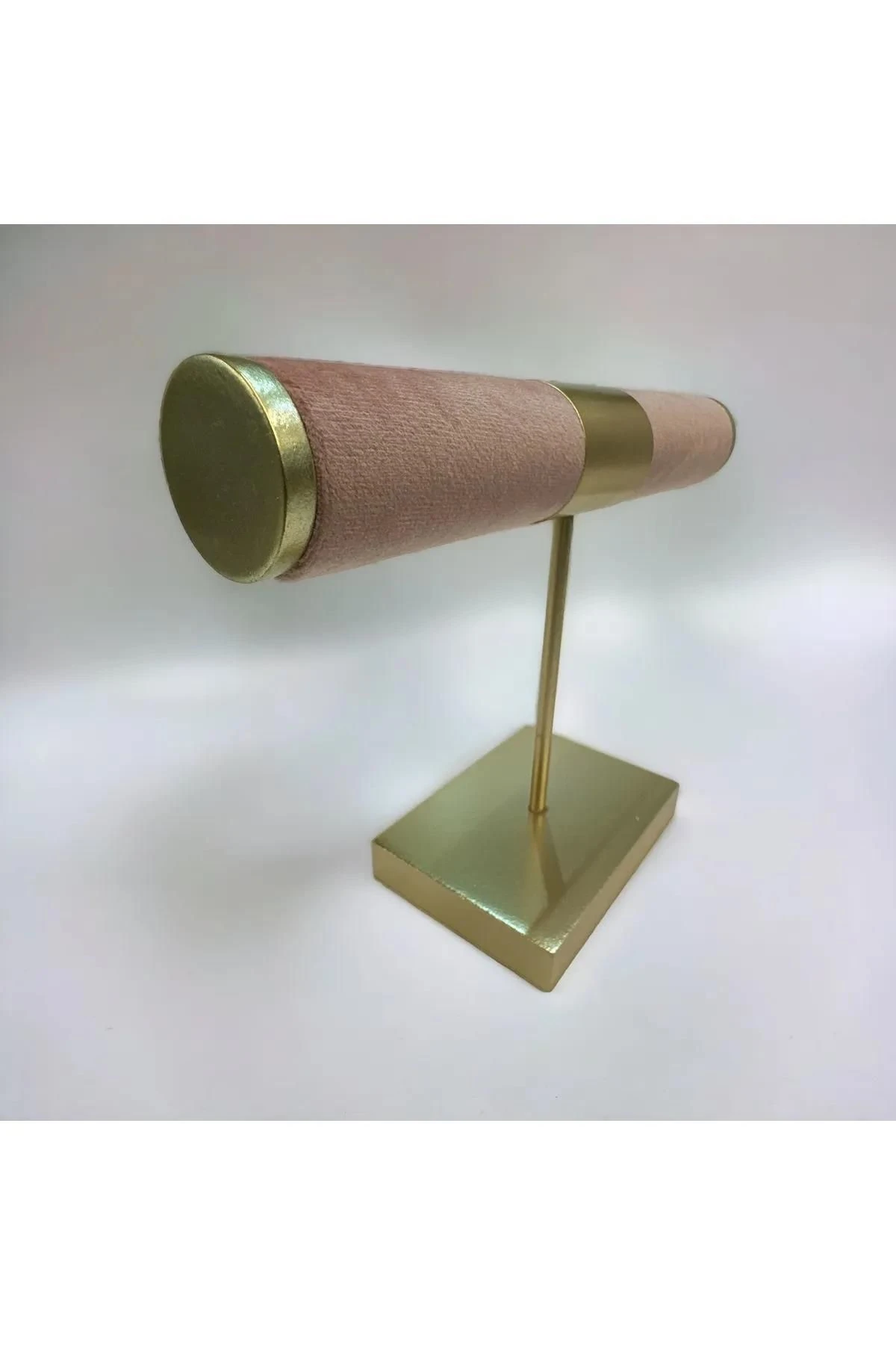 Takı Standı İnce Tekli Silindir Pembe