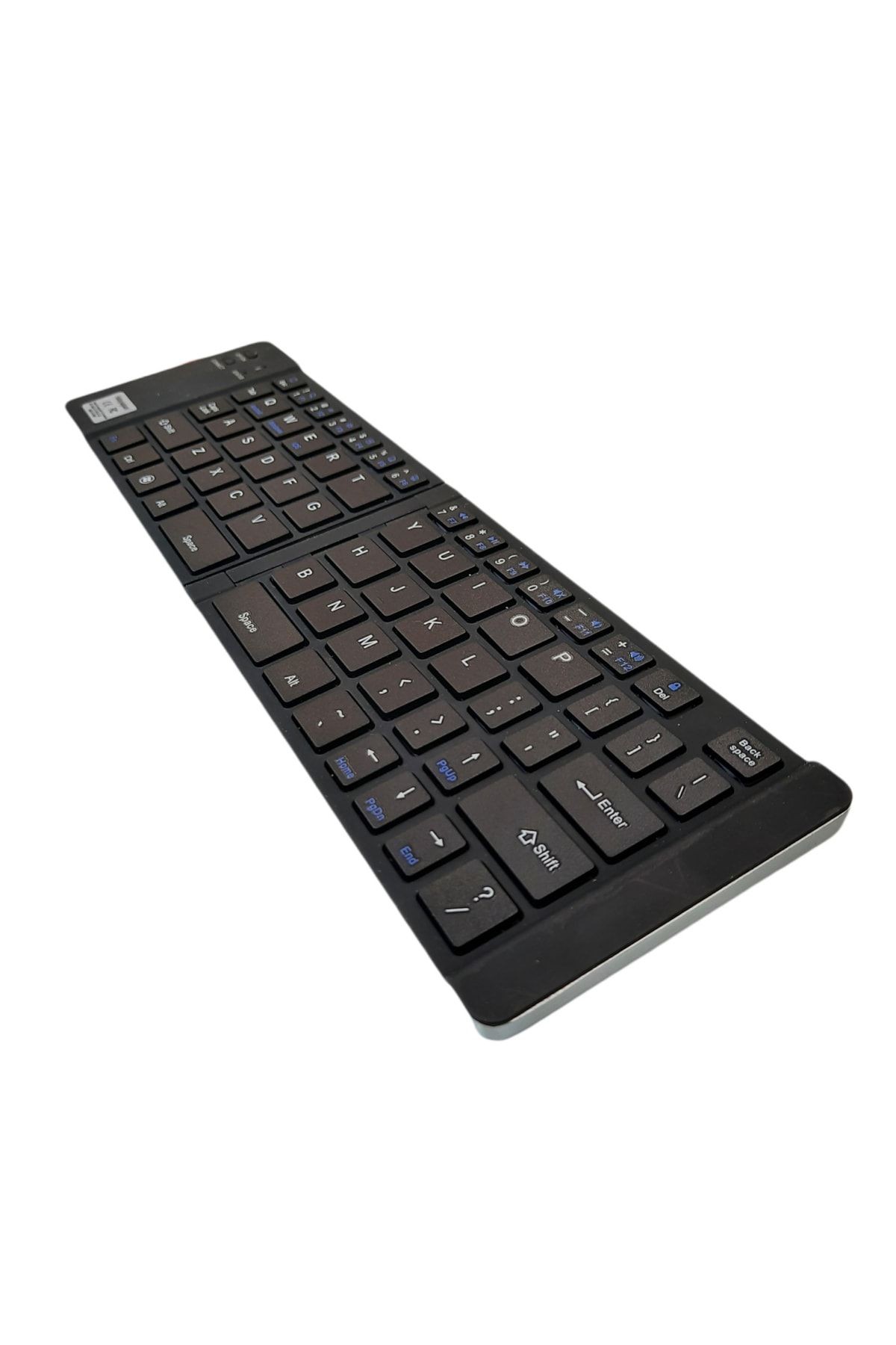 Folding Bluetooth Klavye Gümüş